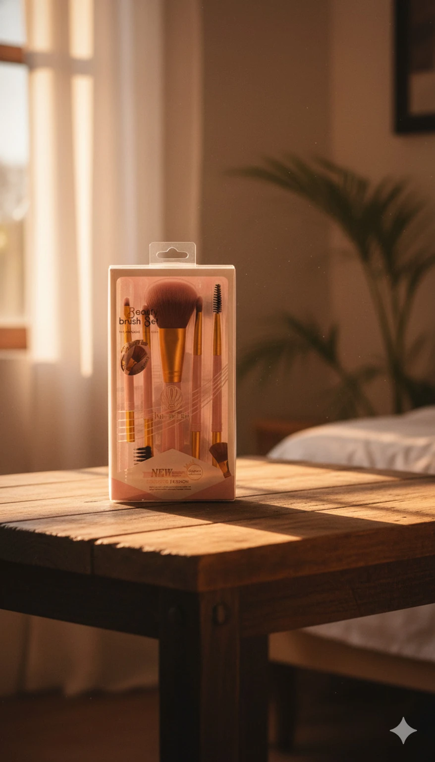 Beauty Brush 5 Pcs Brush Set (Pack of 5) - Image 2