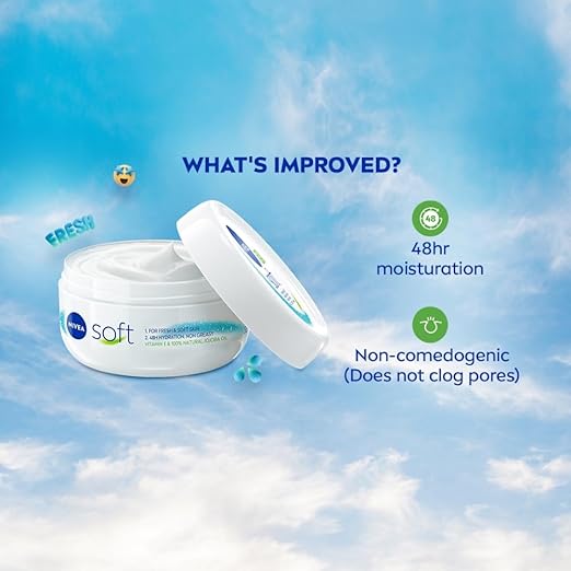 NIVEA Soft Ligh t Moisturizer - Image 4
