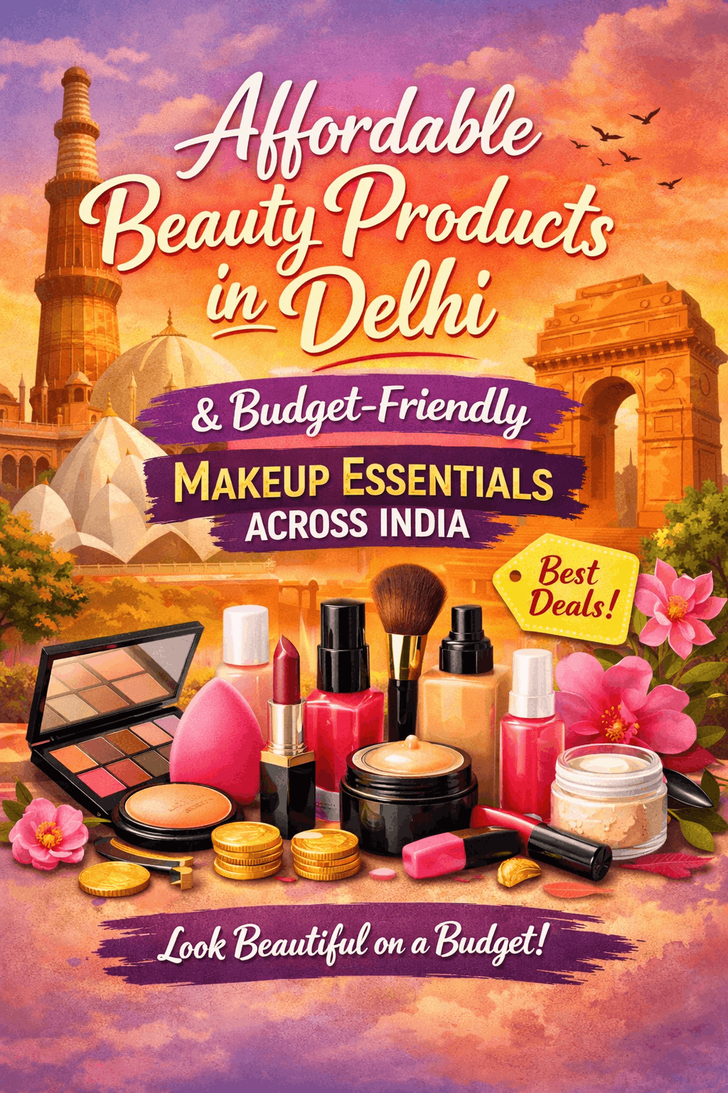 Affordable Beauty Products in Delhi & Budget-Friendly Makeup Essentials Across India