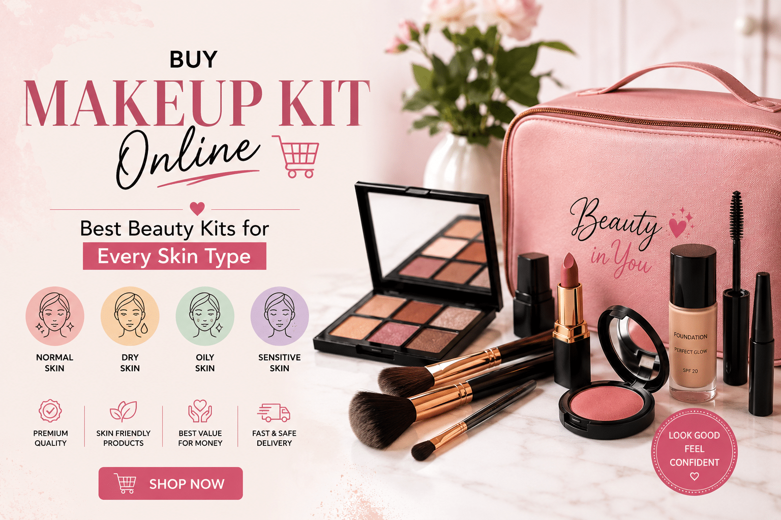 Buy Makeup Kit Online: Best Beauty Kits for Every Skin Type
